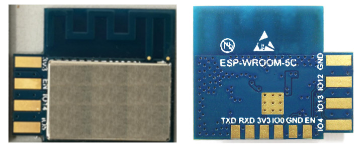 ESP-WROOM-5C is a Side-Mounted ESP8285 WiFi Module