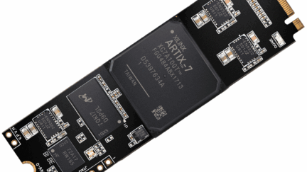 New Artix-7 FPGA Board with M.2 Interface Fits in a Laptop