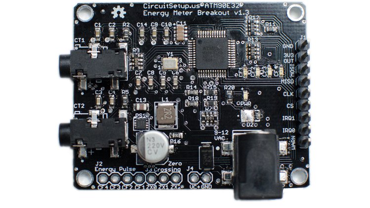 Split Home Energy Meter features ESP32 with Microchip ATM90E32