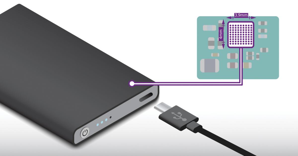 Highly Integrated USB-C Buck Charger from Maxim Reduces Size by 30 Percent