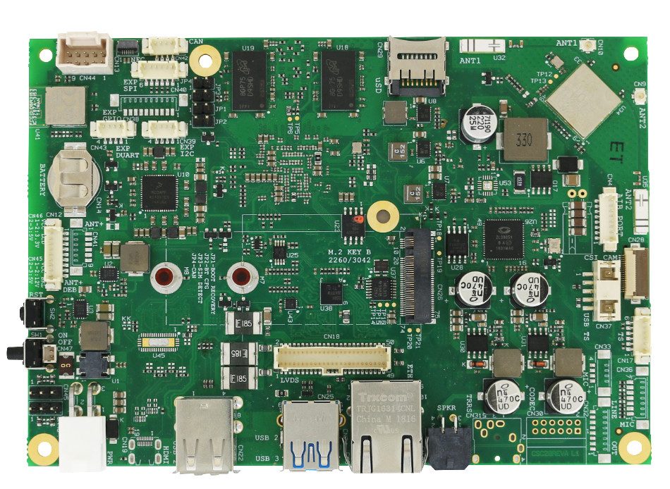 SBC-C20 – SBC with NXP i.MX 8M Applications Processors in 3.5” form factor