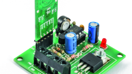 Microwave Presence detector works using Doppler Effect