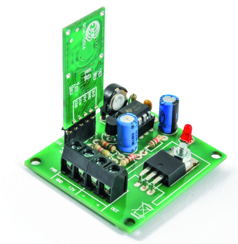 Microwave Presence detector works using Doppler Effect