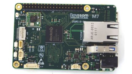 Novasom M7 SBC aims to be a Drop-In Replacement for Raspberry Pi 3