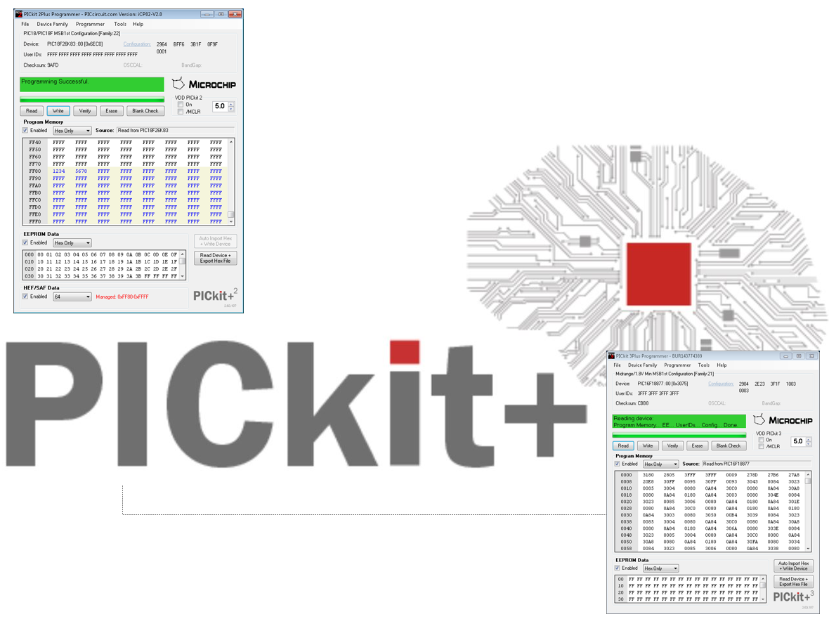 microchip pickit 3 software