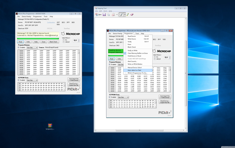 pickit3 windows 10