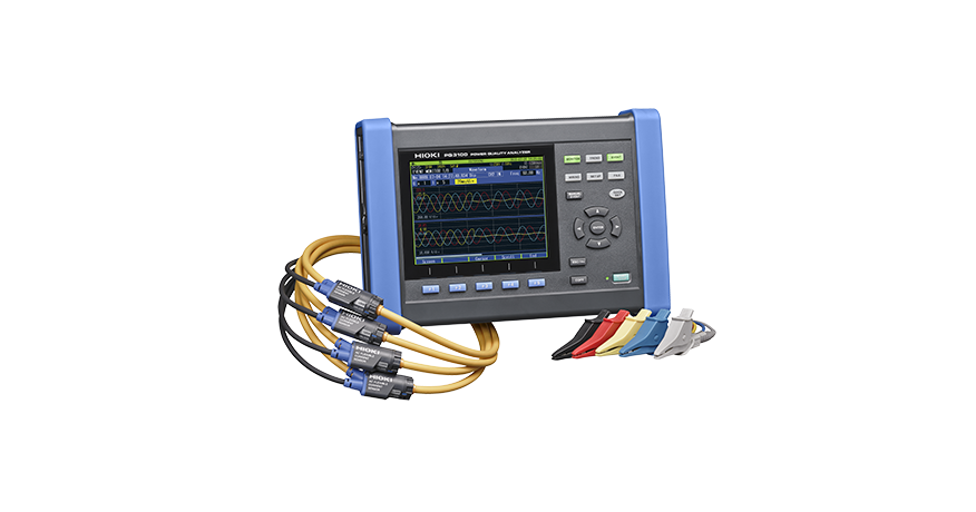 Hioki PQ3198 Power Quality Analyzer For Easy Investigations of Power Characteristics and Problems