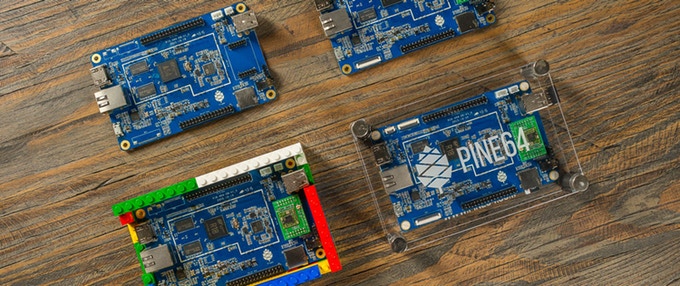 Pine64 launches new set of hardware boards.