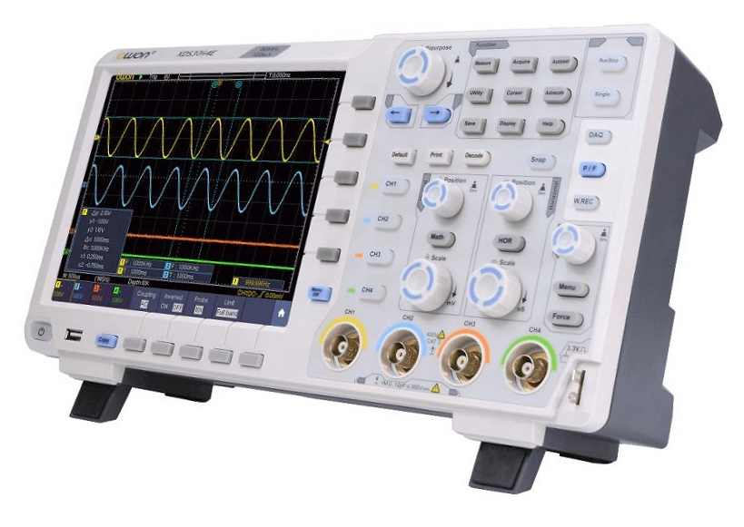 Review: OWON XDS3064E 4-channel Oscilloscope with Touch Screen