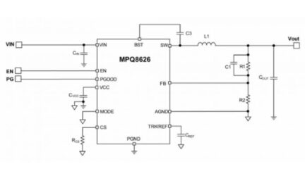 6A/6V Buck Converter with 16V Input Operates at up to 2MHz
