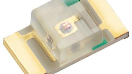 1mm height SMD LED can be placed upside down.
