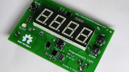 Programmable Day-Night Light Controller based on ATmega8