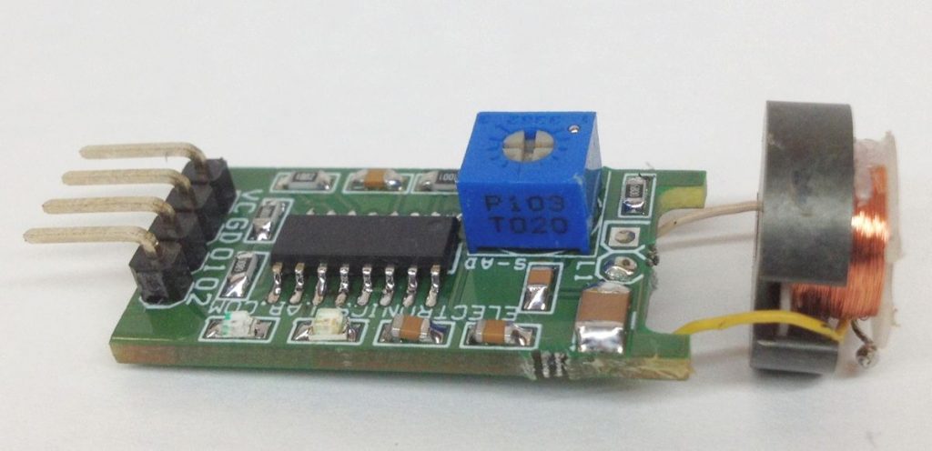 Inductive Proximity Sensor using TCA505 - Electronics-Lab.com