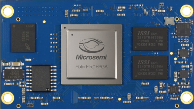 System-on-Module with PolarFire FPGA at embedded world