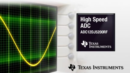 TI introduces a new ultra-high-speed analog-to-digital converter