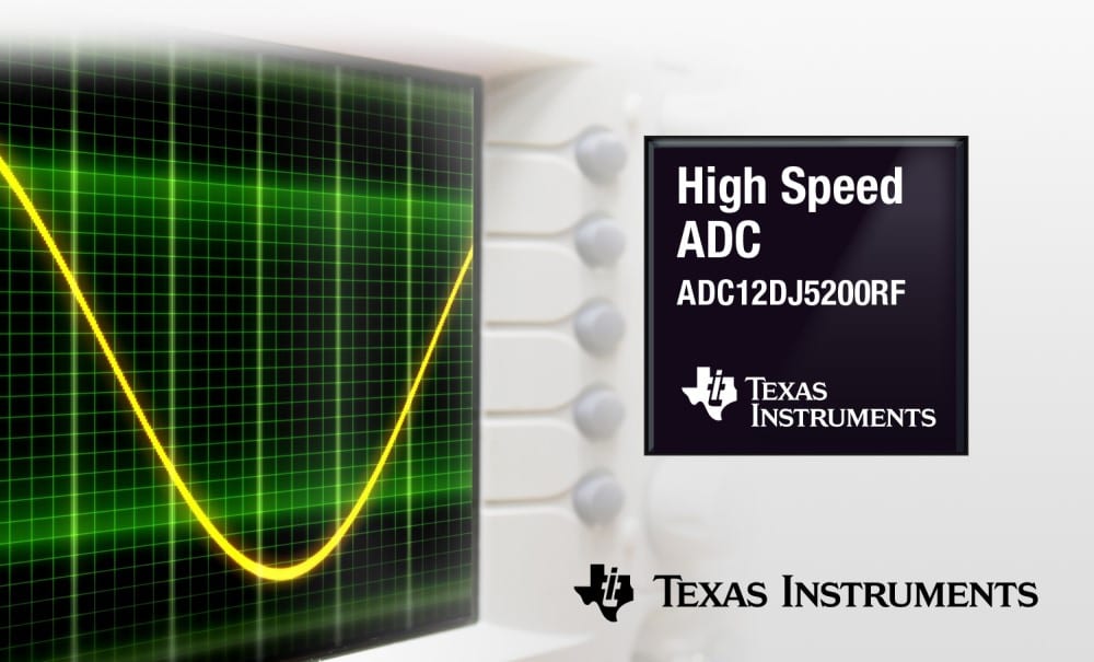 TI introduces a new ultra-high-speed analog-to-digital converter