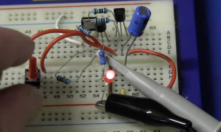 Simple Soft Latch Switch using Push-Button - Electronics-Lab