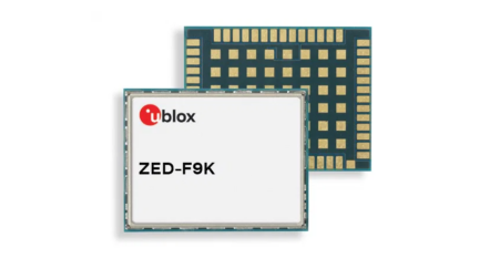 ZED-F9K module – High precision dead reckoning with integrated IMU sensors
