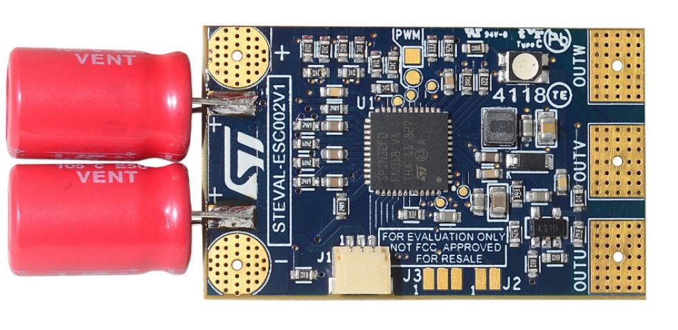 STMicroelectronics STEVAL-ESC002V1 Electronic Speed Controller Board