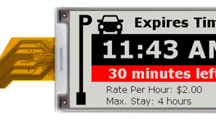 Pervasive Displays expands its popular range of red tri-color e-paper displays