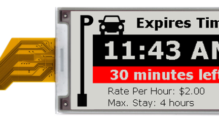 Pervasive Displays expands its popular range of red tri-color e-paper displays