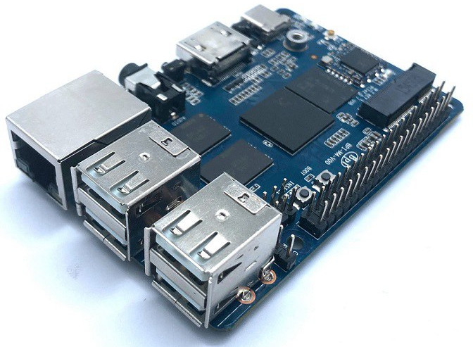 Banana Pi BPI-M4 SBC Features Realtek Quadcore Soc