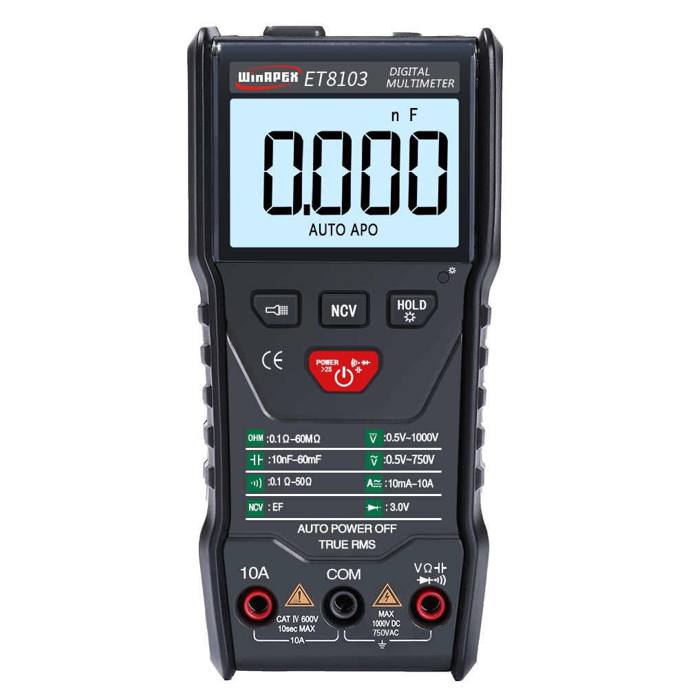 APEXEL ET8103 Is An Intelligent Digital Multimeter with no knob