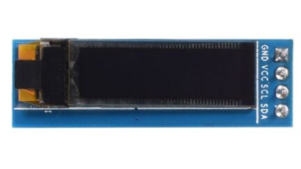 0.86″ 96×32 White Graphic OLED Display Module