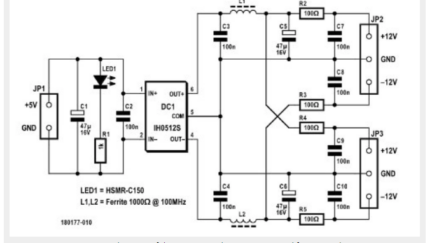 Oscilloscope Differential Probe USB Power Supply