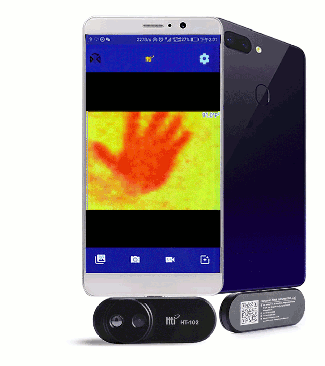 HT102ThermalCameraAndroidPhone