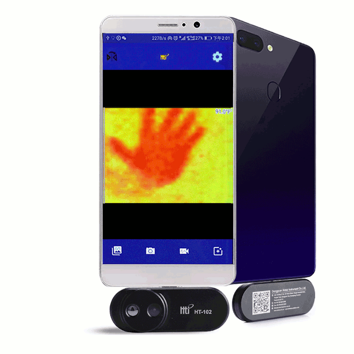 HT-102 Cell Phone Infrared Camera Thermal Imager Android/Type-C USB Interface US 