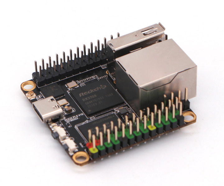 Rock Pi S – single-board computer with RK3308 for 9.90 USD