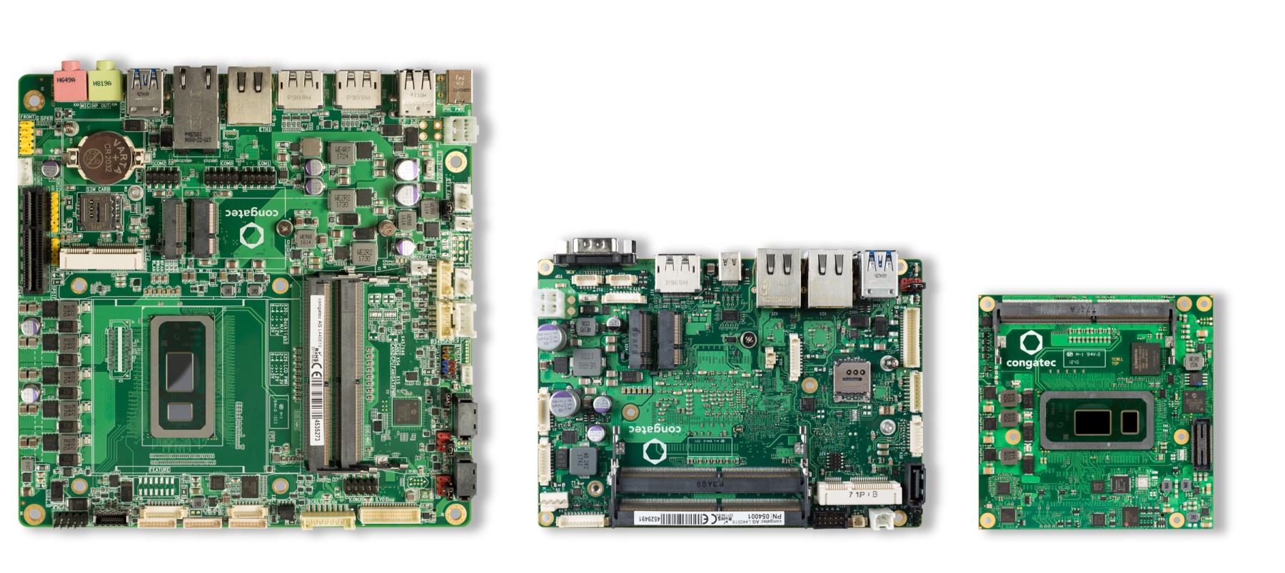 Congatec boards with 8th Gen Intel® Core™ Mobile processor and 10+ years availability