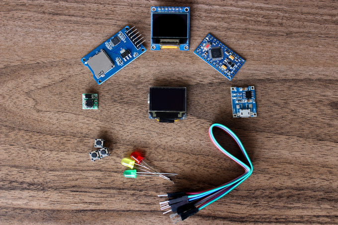 PocketScreen is a Palm Sized Arduino-Compatible Multi-Purpose Device