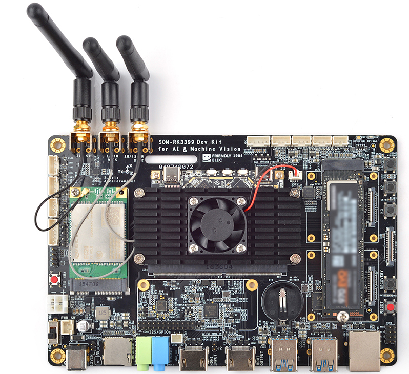 FriendlyElec Launches SOM-RK3399 Development Kit for AI Applications