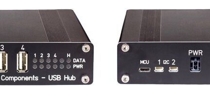Programmable USB Hub has I2C, GPIO and SPI