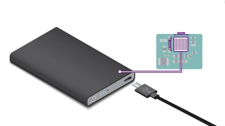 The MAX77860 is a USB type-c, 3A switch-mode buck charger with integrated CC detection, reverse boost, and ADC.