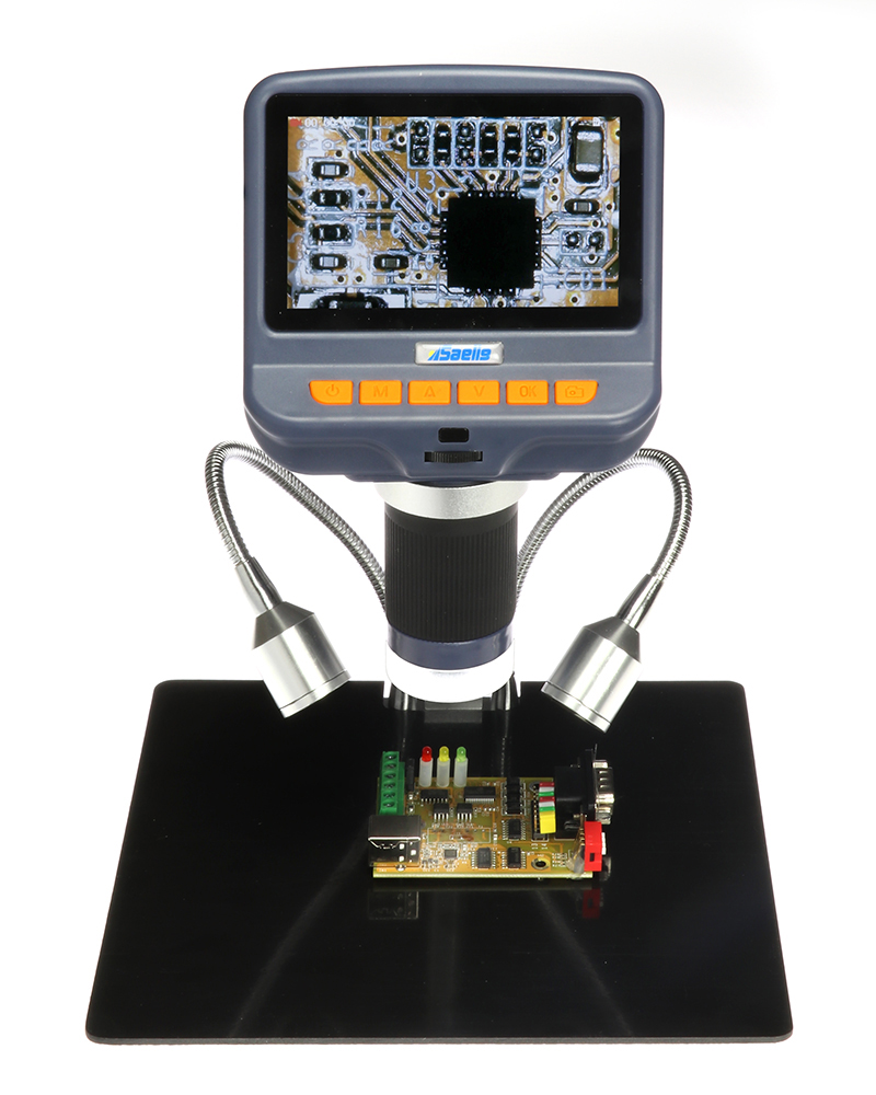 Saelig’s SAE106S Digital PCB Microscope has 1080p resolution