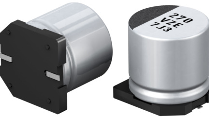Panasonic’s EEHZ hybrid capacitors offer long lifetime at high temperature