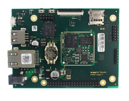 Emtrion launches a SBC based on the ST STM32MP1