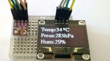 Room Weather Station Using Arduino and BME280