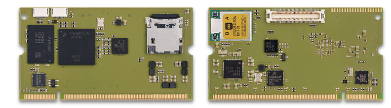 SODIMM-style modules expand upon i.MX8M and i.MX8M Mini SODIMM-style modules expand upon i.MX8M and i.MX8M Mini