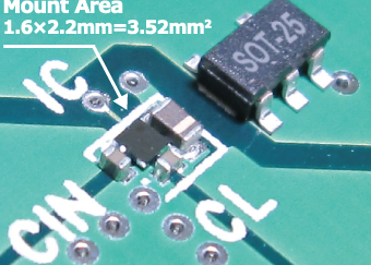 HiSAT-COT®Control Extremely Small 600mA Step-Down DC/DC Converters