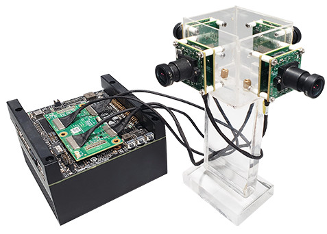 AI-enabled SurveilsQUAD camera features Jetson AGX Xavier