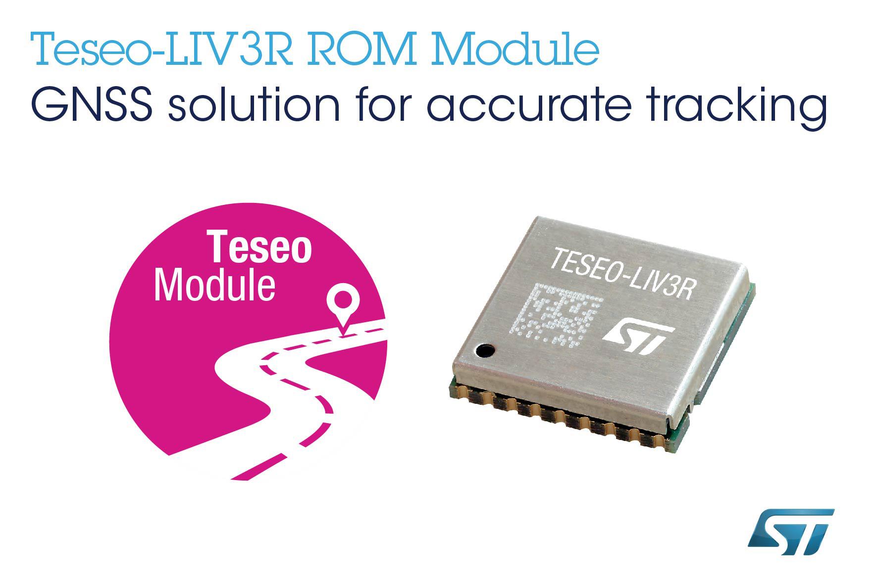 ST releases ROM-Based GNSS module