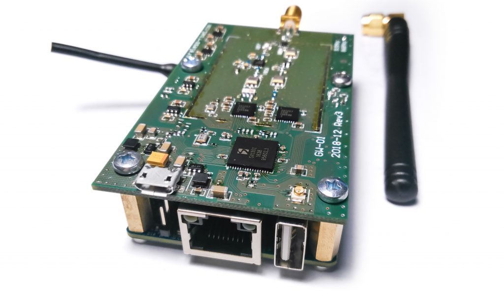 GW-01 LoRaWAN gateway offers a choice of Orange Pi, Raspberry Pi, or i.MX6 ULL options