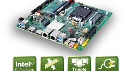 PH12FEI – Thin Mini-ITX Board with Coffee Lake CPU