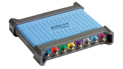 PicoScope 4823 8-Channel Automotive Oscilloscope has USB 3.0