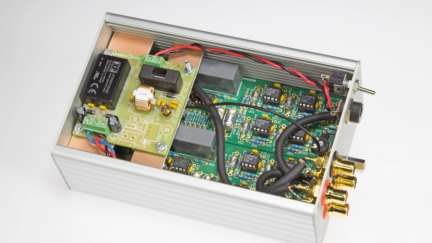 Free Download from Elektor: Supra 2.0 super low-noise MM/MD phono preamp