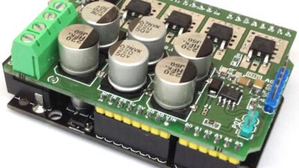 Isolated High Power DC Solid-State Relay Shield for Arduino